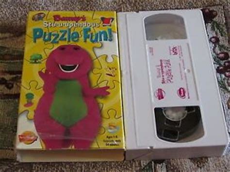 Barney's Fun Games VHS Video Tape Free U s SHIP Classic Collection Baby Bop