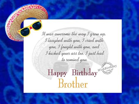 Birthday Wishes With Name To Brother | The Cake Boutique