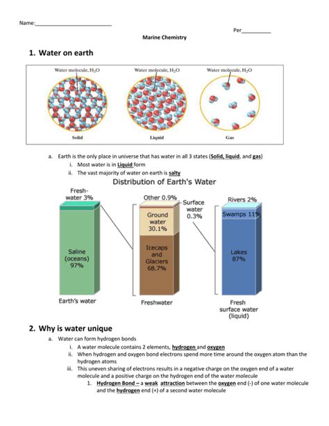 Marine Chemistry Lecture Notes