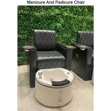 Black Leather Menicure And Pedicure Chair at Rs 22000 in New Delhi | ID ...