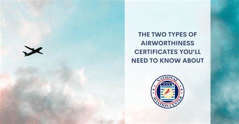 Types of Airworthiness Certificates You’ll Need to Know About