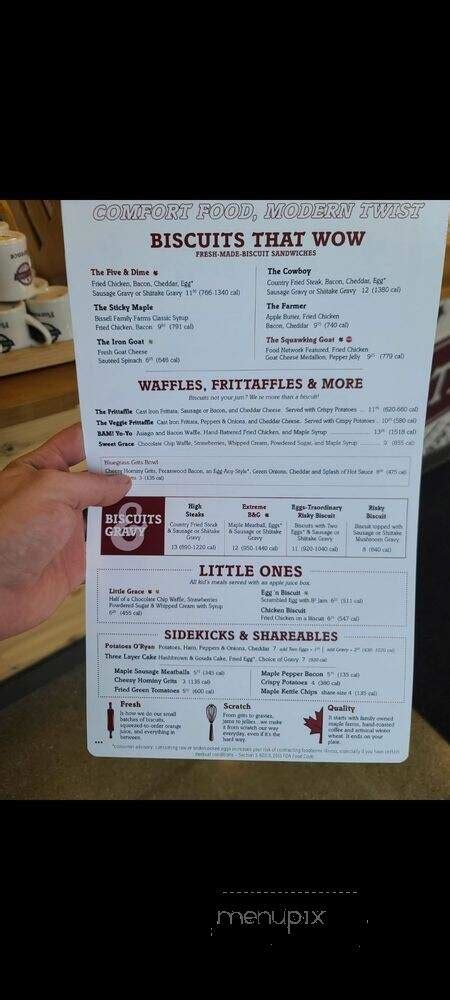 Menu of Maple Street Biscuit Company in Florence, KY 41042