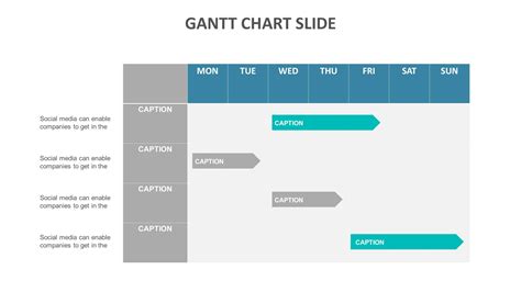 Gantt Slide Templates | Biz Infograph