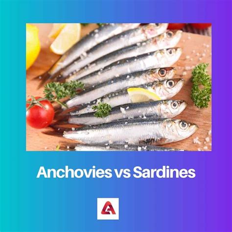 Anchovies vs Sardines: Difference and Comparison