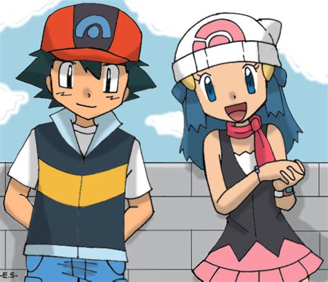 Ash and Dawn - Pokémon Photo (35935246) - Fanpop