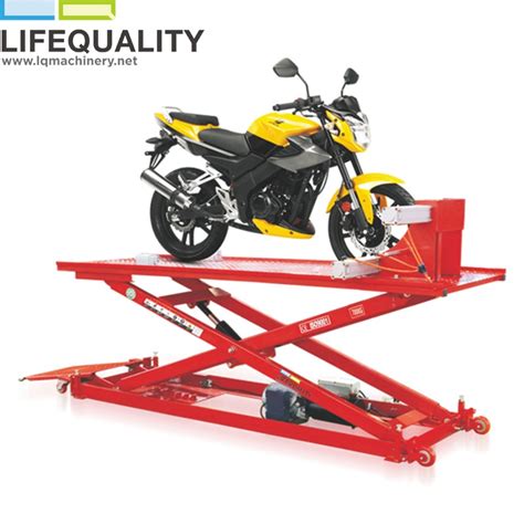 500kg 800kg Electrical Motorcycle Bike Lift - Motorcycle Lift and ...