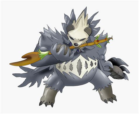 Pokemon Pangoro Mega Evolution, HD Png Download - kindpng