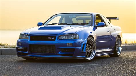 4K, JDM, car, vehicle, Nissan Skyline GT-R R34, HD Wallpaper | Rare Gallery