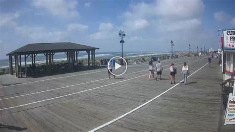 9th St Beach & Boardwalk | Live Ocean City Webcam