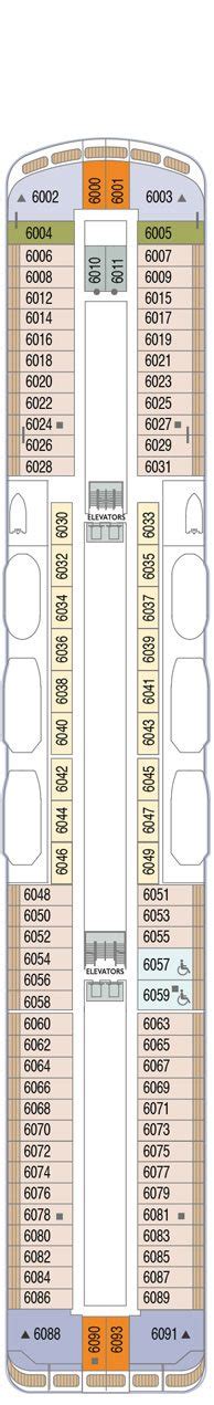 Azamara Journey Deck plan & cabin plan