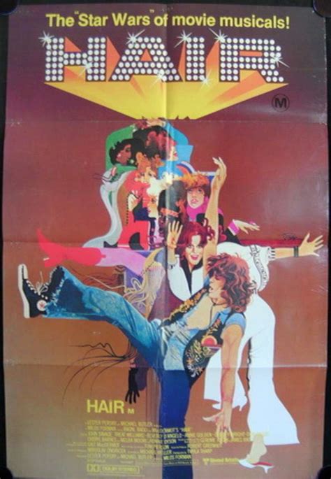 All About Movies - Hair 1979 movie poster One Sheet Musical Milos ...