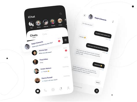 iChat App by Kalpesh Kapadia on Dribbble