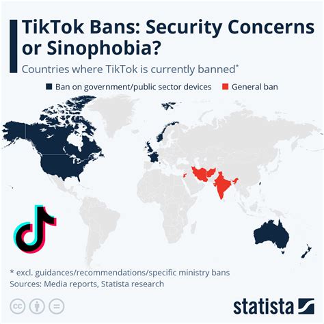 Chart: TikTok Bans: Security Concerns or Sinophobia? | Statista