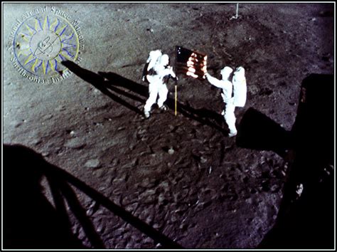 Apollo 11 - American Flag Planted on the Moon