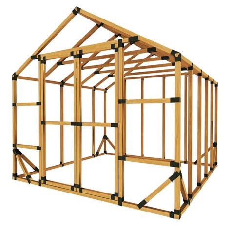 E-Z Frames 10' W x 10' D DIY Storage Shed Kit & Reviews | Wayfair.ca