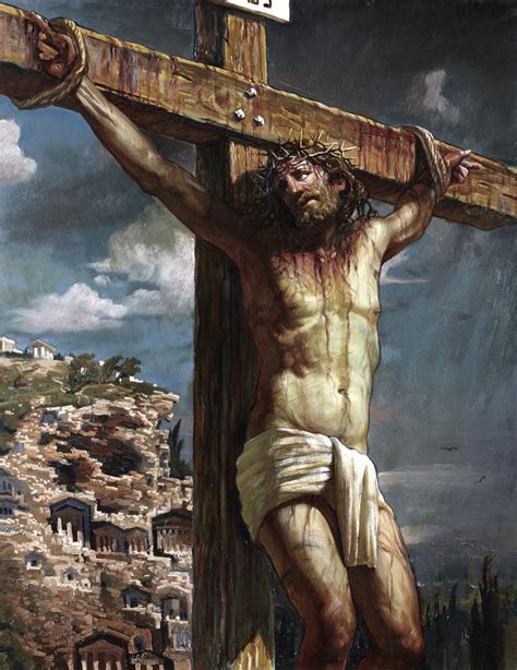 Crucifixion of Jesus Christ., 2015, 50×70 cm by Sushienok64 @ mail.ru ...