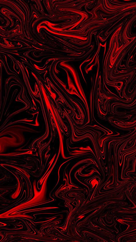 Download Red Liquid Metal 8K Phone Wallpaper | Wallpapers.com