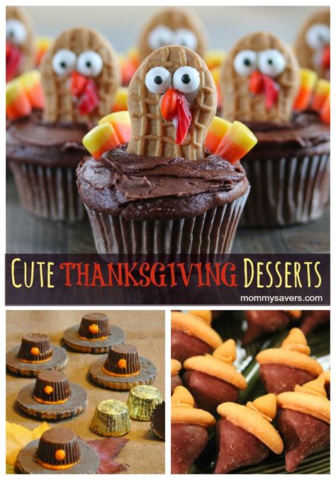 Cute Thanksgiving Desserts - Handy DIY