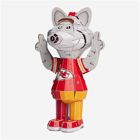 KC Wolf Kansas City Chiefs PZLZ Mascot FOCO.com