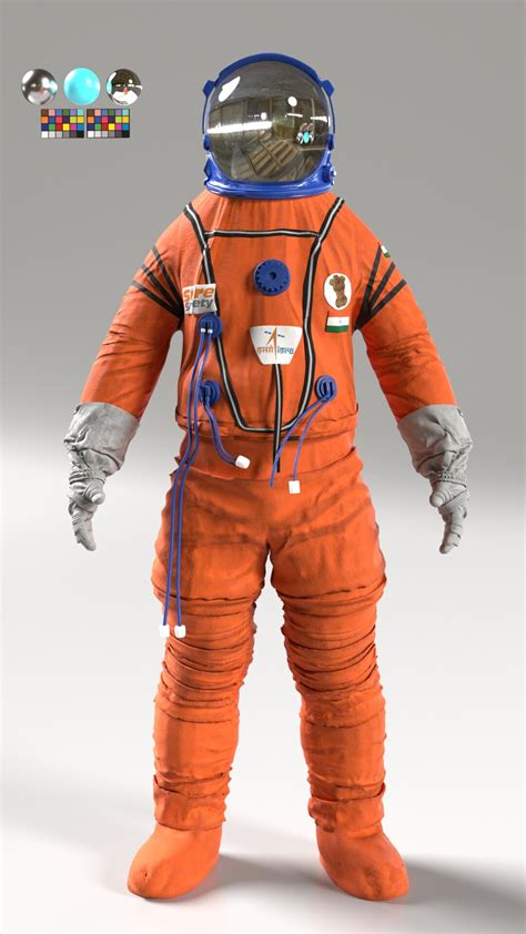 ArtStation - ISRO Space suit Updated