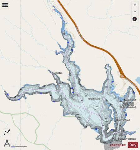 Pyramid Lake Fishing Map | Nautical Charts App