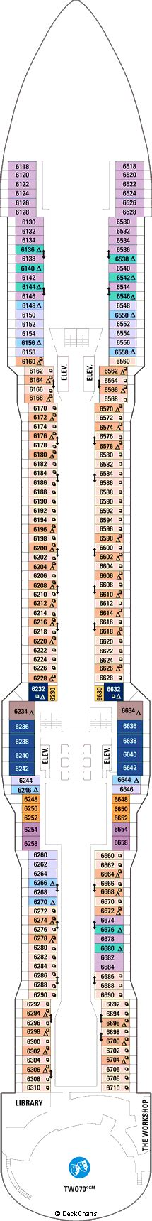 Royal Caribbean Ovation of the Seas Deck Plans, Maps, Ship Layout ...