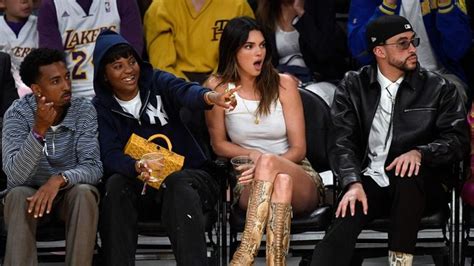 Kendall Jenner and Bad Bunny sport matching outfits for date night - AS USA