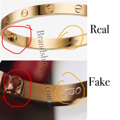 How to spot a fake Cartier Love Bracelet - Brands Blogger