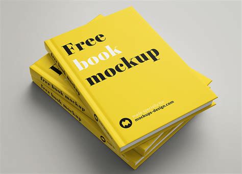 Book Mockup Free Set in PSD | Mockup World HQ