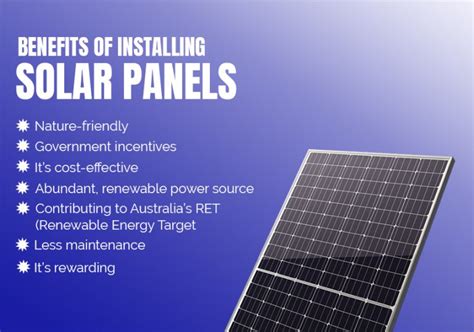 Benefits of Installing Solar Panels - Vista Electrical Controls