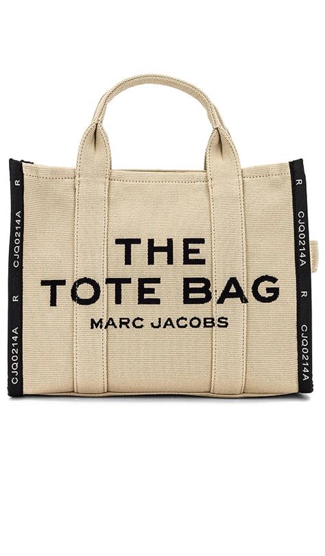 Marc Jacobs The Jacquard Medium Tote Bag in Warm Sand | REVOLVE