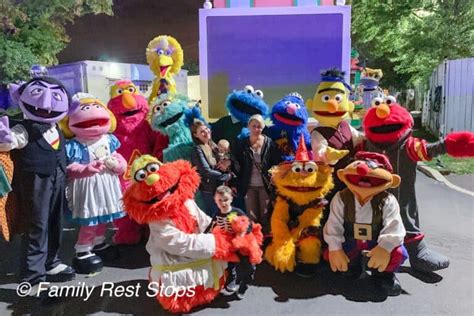 Sesame Place Halloween Spooktacular Fun - Family Rest Stops