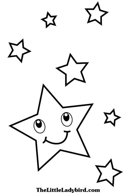 Star Shape Coloring Page at GetColorings.com | Free printable colorings ...