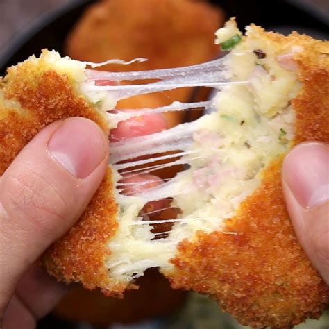 Japanese Ham & Cheese Croquette (Korokke) Recipe by Tasty