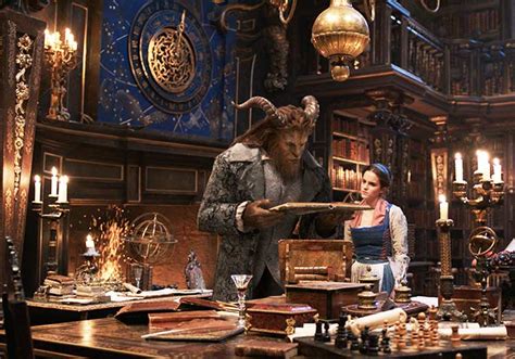 Beauty And The Beast Live Action Library Scene Tale as old as time ...