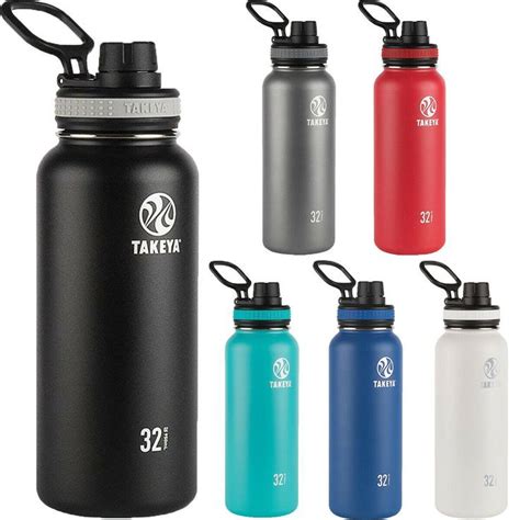 Takeya Originals 32 oz. Insulated Stainless Steel Water Bottle | eBay ...