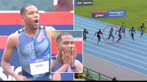 Zharnel Hughes is Britain's fastest-ever man over 100 metres after ...