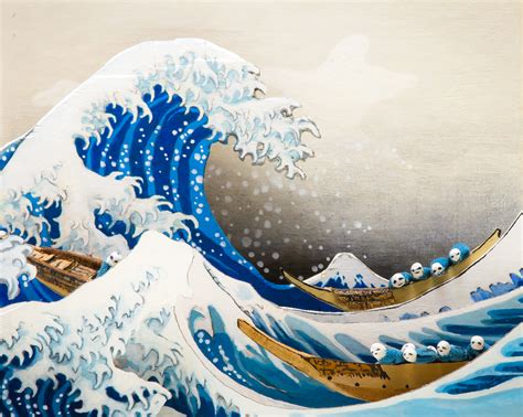 Kanagawa Painting at PaintingValley.com | Explore collection of ...