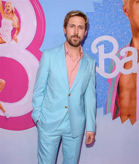 Barbie Red Carpet Ryan Gosling Blue Suit