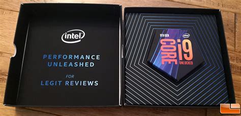 Intel Core i9-9900K Arrives For Benchmarking - Legit Reviews