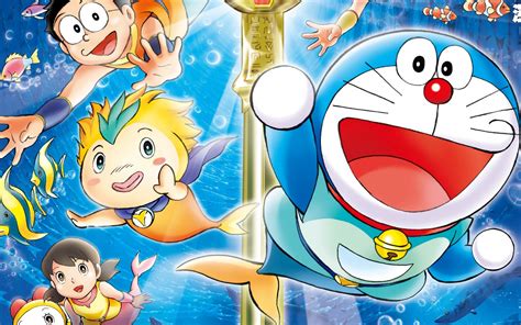 Doraemon: Mermaid King Adventure - HD Wallpaper