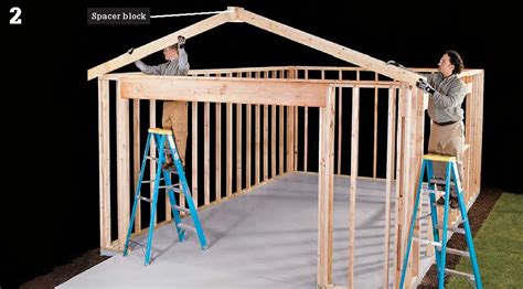 DIY FYI: Step-by-Step: How to Install Garage Roof Framing