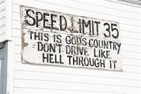 Funny Speed Limit Sign. Stock Photos - Image: 3183993