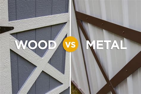 Wood Sheds vs. Metal Sheds: Which is Best?