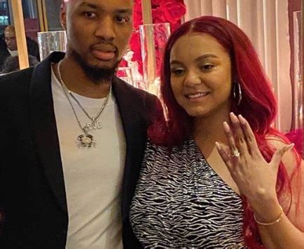 Damian Lillard proposes, gets engaged to longtime girlfriend Kay’la Hanson