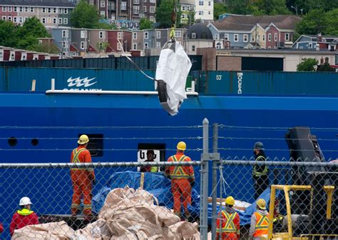 Salvaged debris from Titan submersible contains 'presumed human remains ...