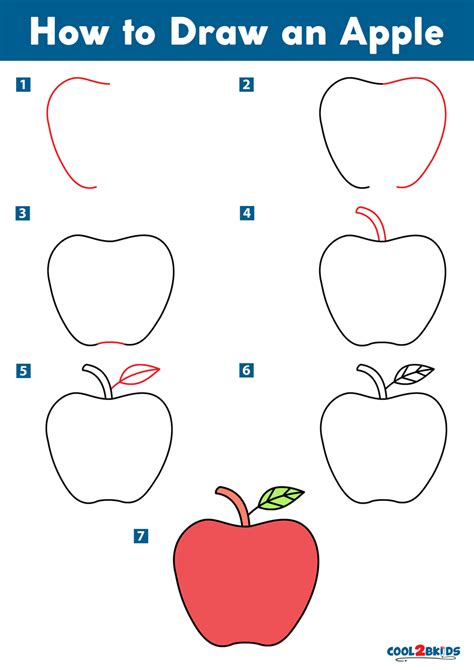 How To Draw An Apple Really Easy Drawing Tutorial | Images and Photos ...