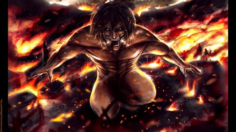 Attack on Titan Eren Wallpaper - WallpaperSafari