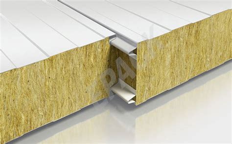 Rockwool Insulated Panels, Thickness: 100 mm at Rs 1070/square meter in ...