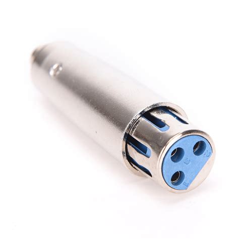 3 Pin XLR FEMALE To RCA FEMALE Mic MICROPHONE CABLE Cord ADAPTER Plug ...